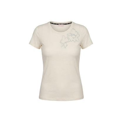 Beige Cotton T-Shirt