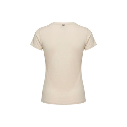 Beige Cotton T-Shirt