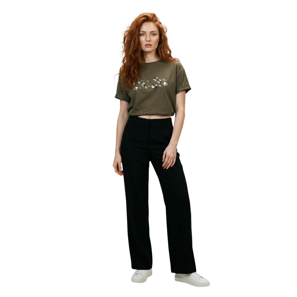 Green Cotton T-Shirt