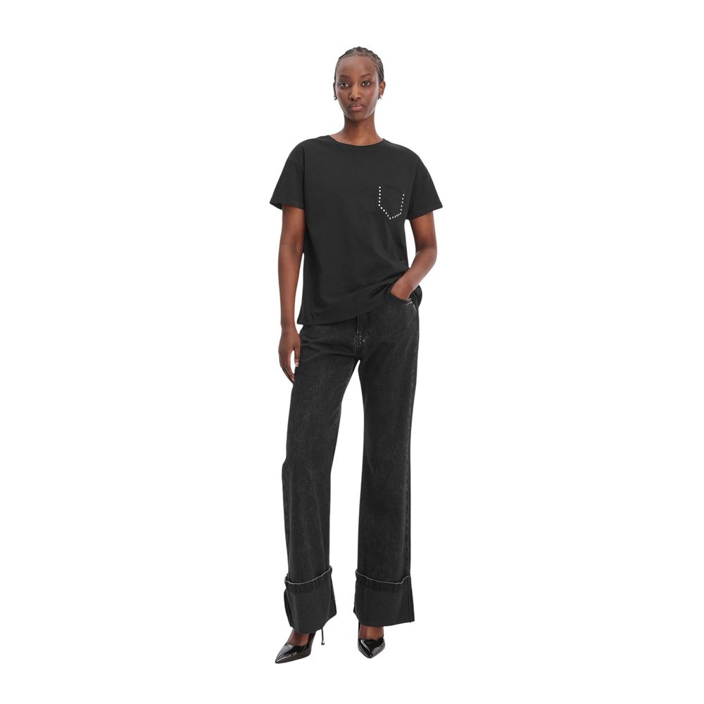 Bicolor Cotton T-Shirt