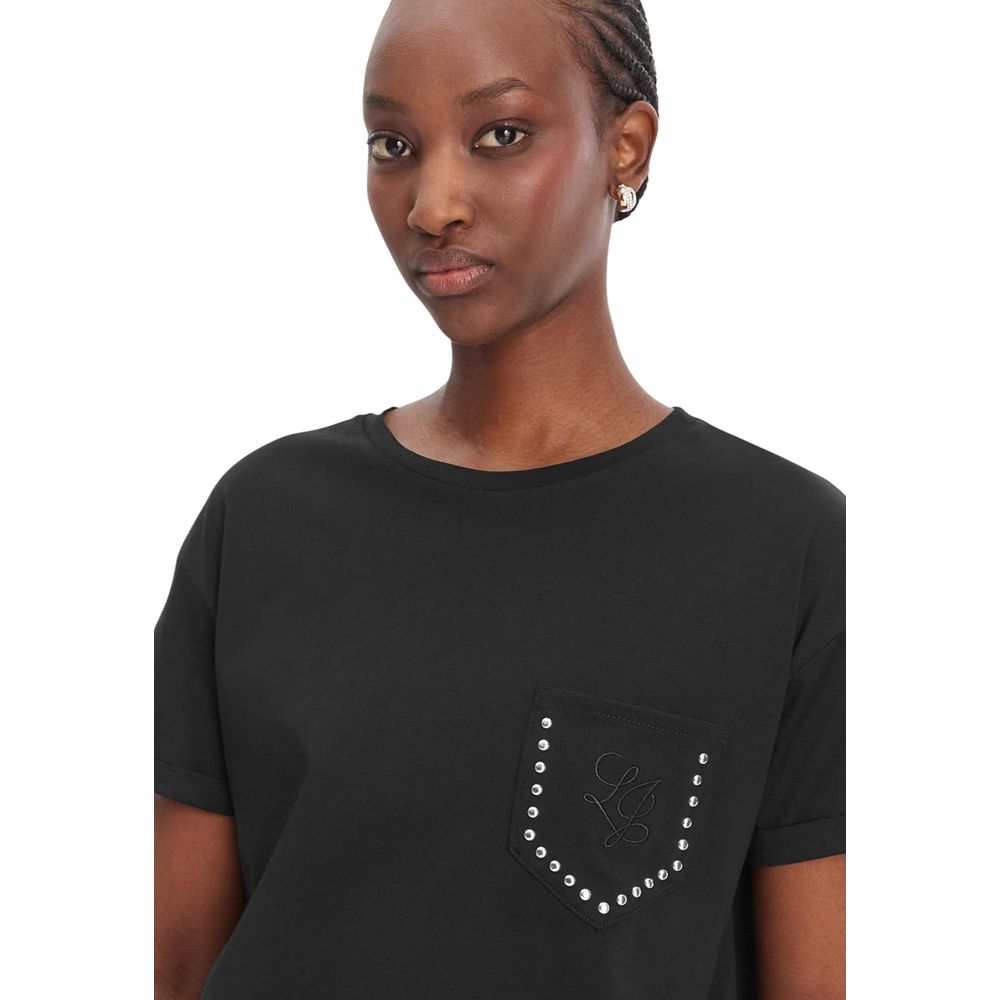 Bicolor Cotton T-Shirt