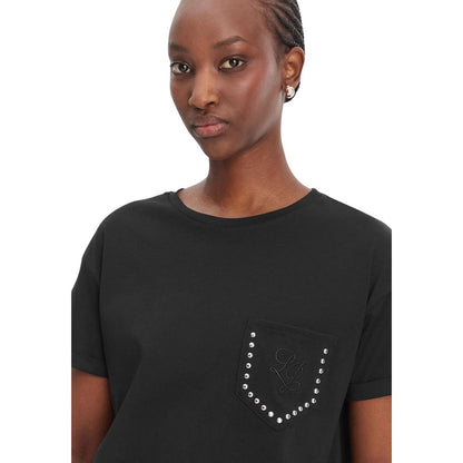 Bicolor Cotton T-Shirt