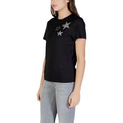 Black Cotton T-Shirt