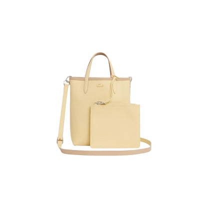 Beige Leather Handbag