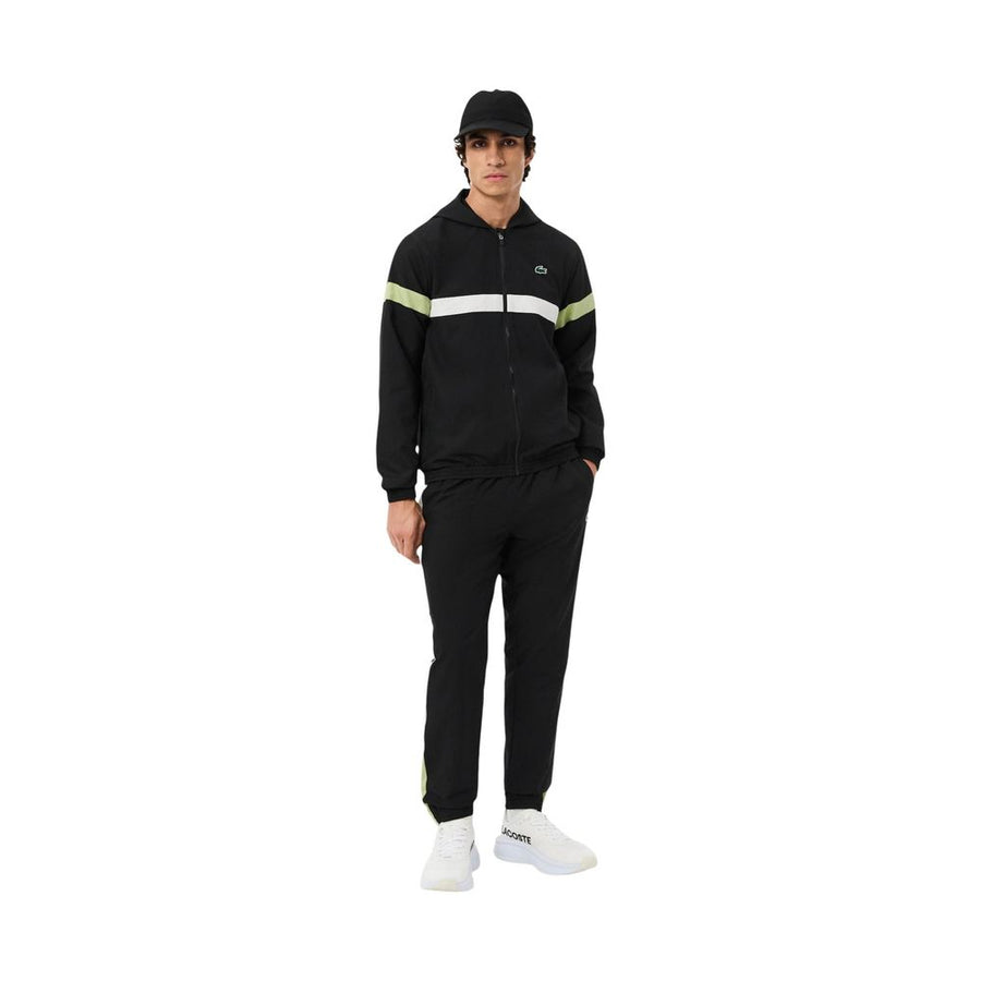 Black And White Polyester Sweatsuit