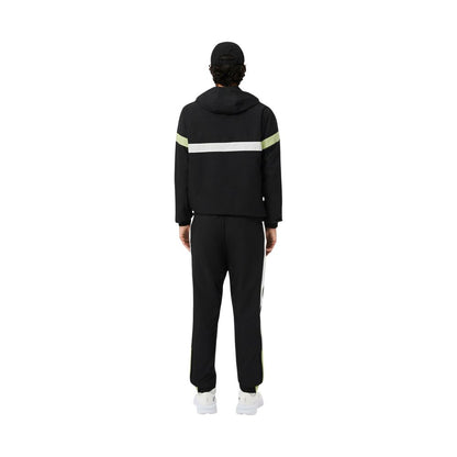 Black And White Polyester Sweatsuit