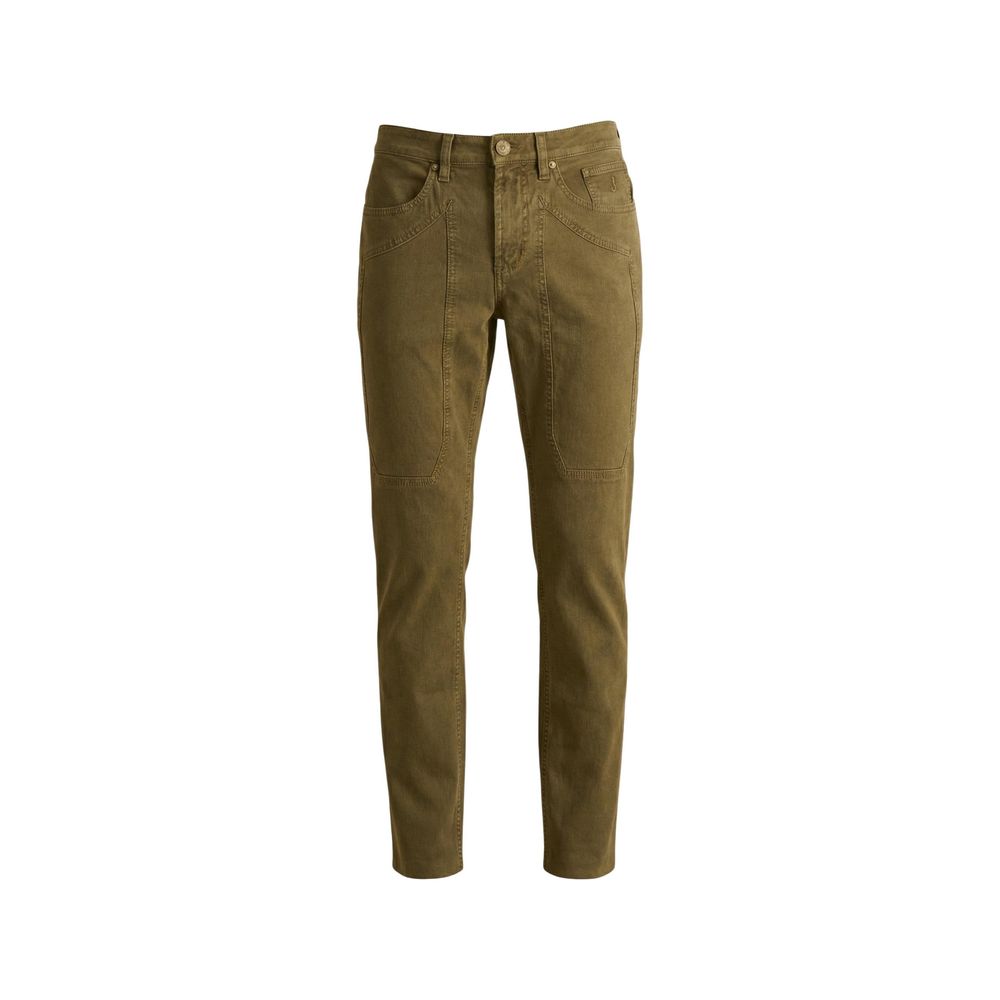Bicolor Elastane Skinny Pants