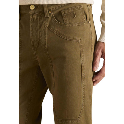 Bicolor Elastane Skinny Pants