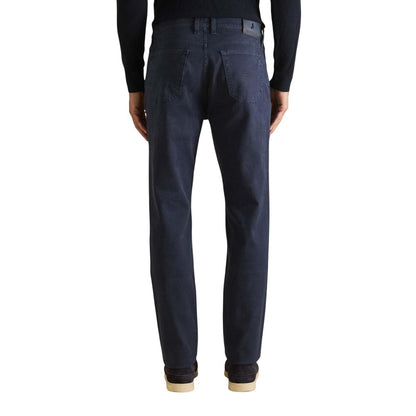 Blue Cotton Skinny Jeans