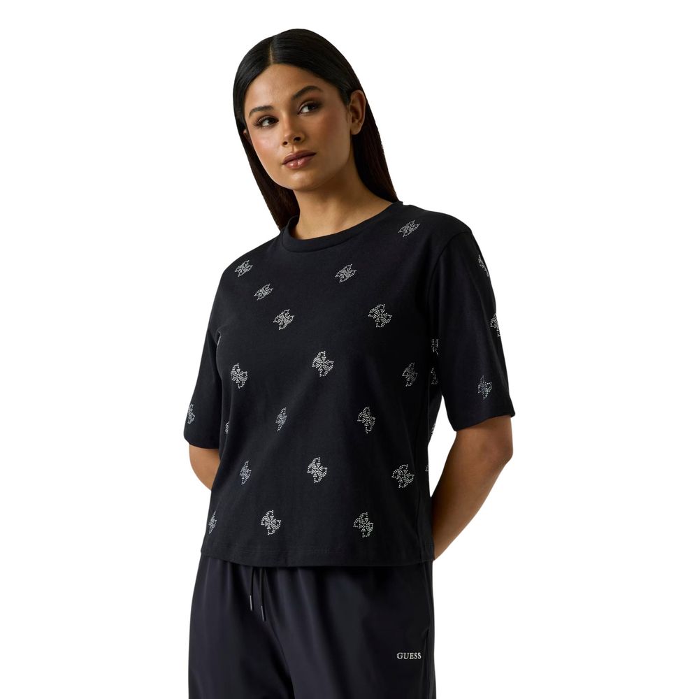 Black Cotton T-Shirt