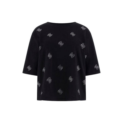 Black Cotton T-Shirt