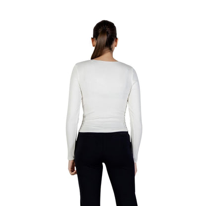 Cream Modal Long Sleeve T-Shirt