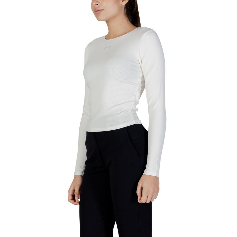 Cream Modal Long Sleeve T-Shirt