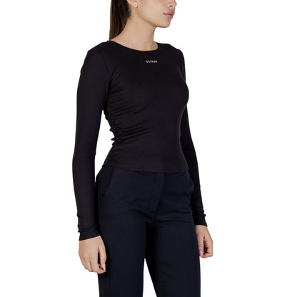 Black Modal Long Sleeve T-Shirt