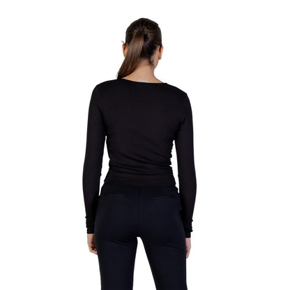 Black Modal Long Sleeve T-Shirt