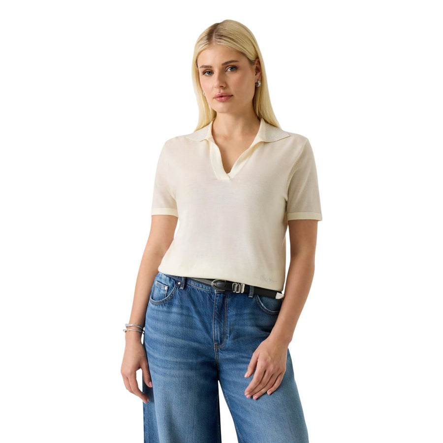 Beige Wool T-Shirt