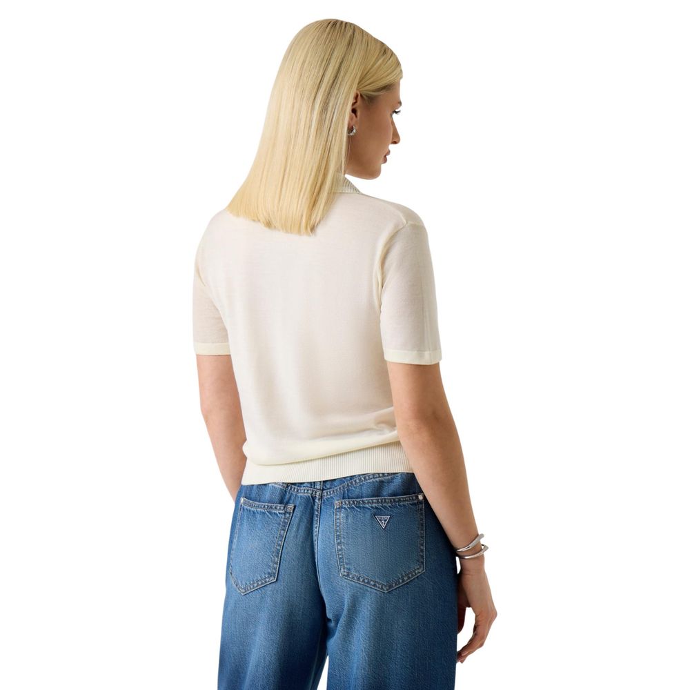 Beige Wool T-Shirt