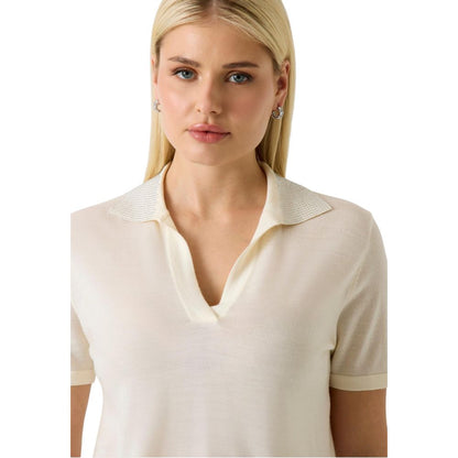 Beige Wool T-Shirt
