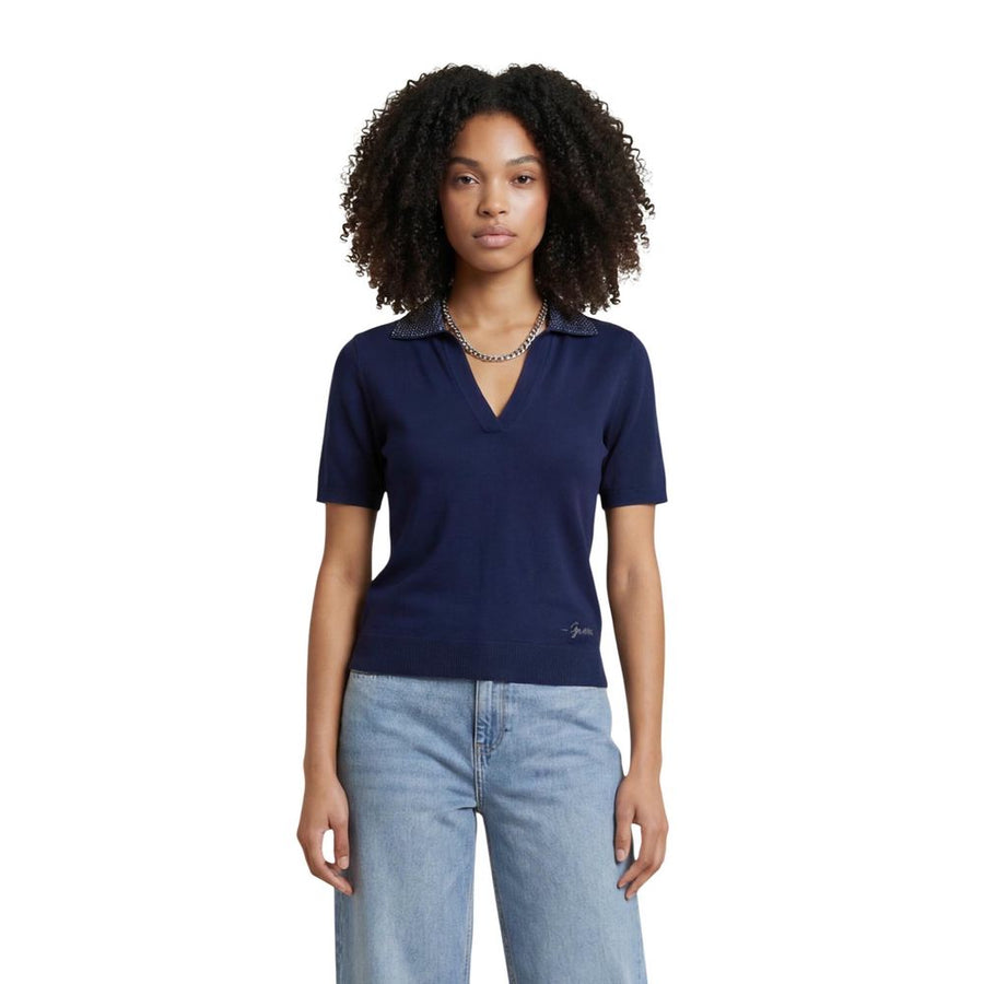 Blue Wool T-Shirt