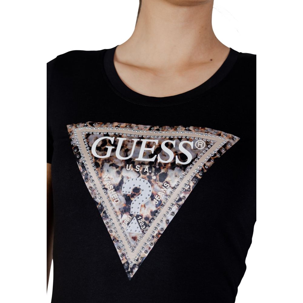 Black Cotton T-Shirt