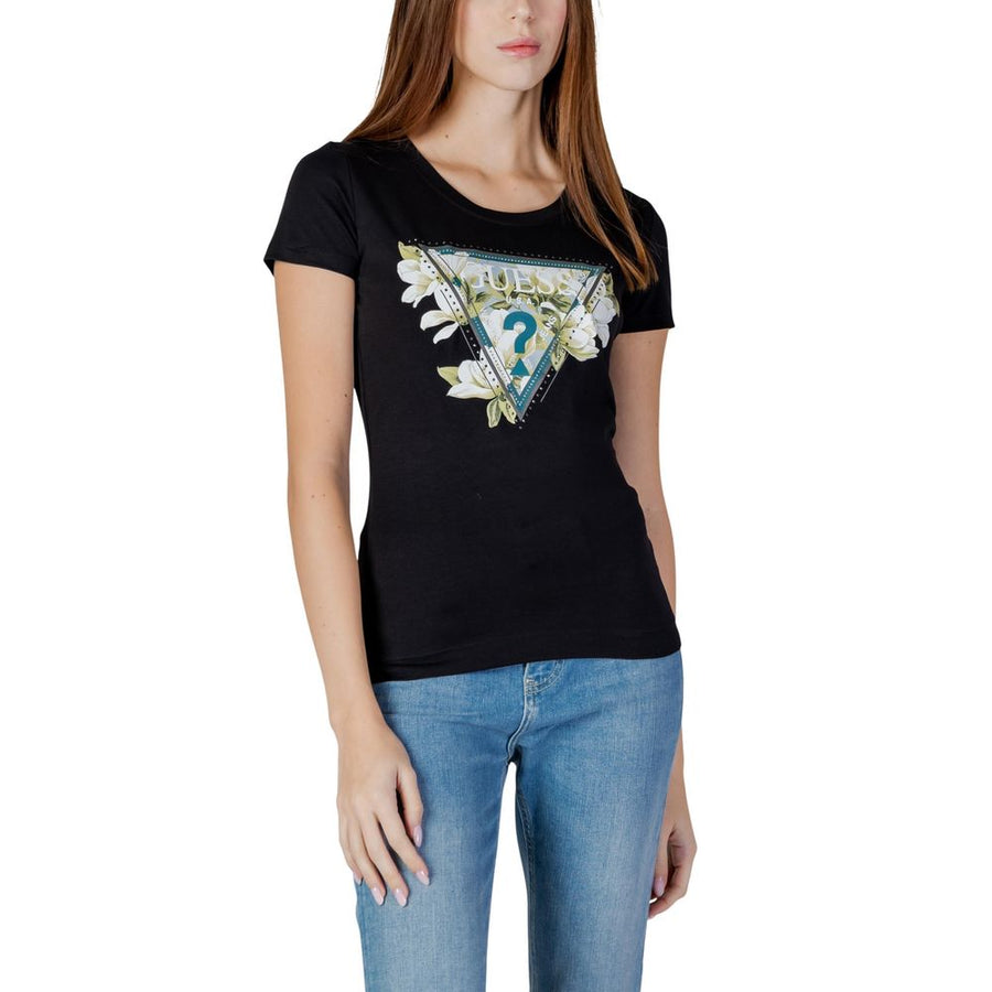 Black Cotton T-Shirt