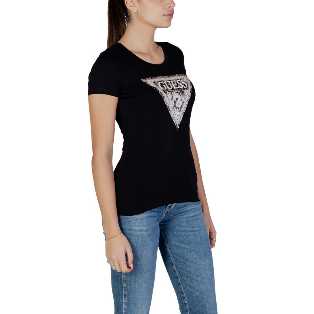 Black Cotton T-Shirt