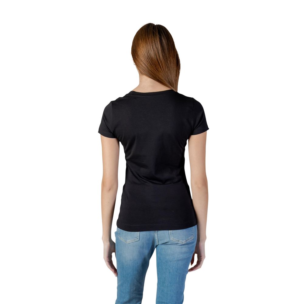 Black Cotton T-Shirt