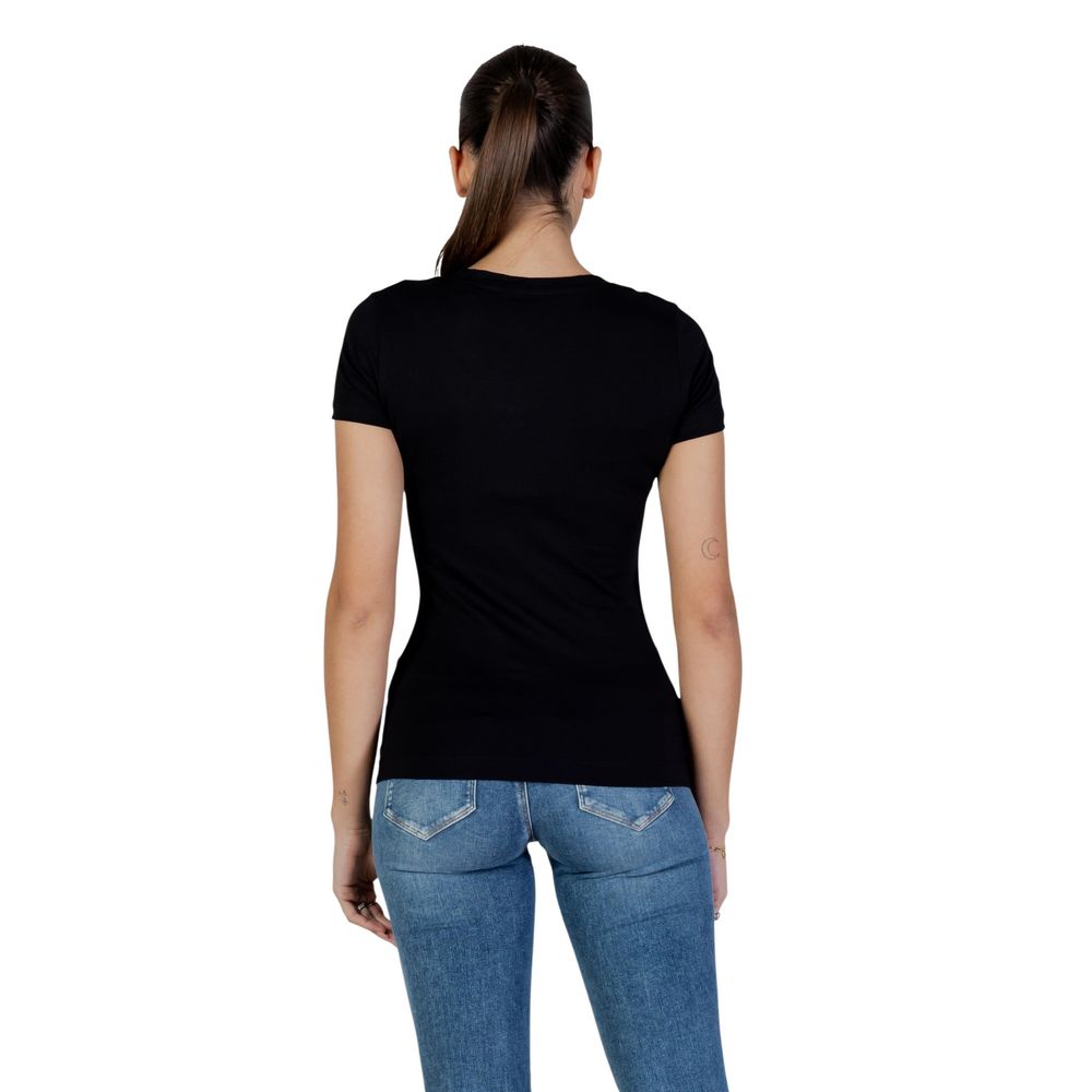 Black Cotton T-Shirt