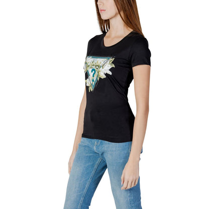 Black Cotton T-Shirt