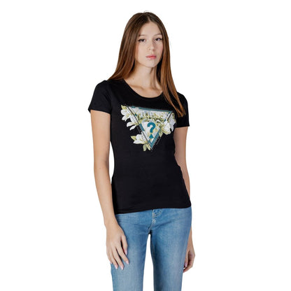 Black Cotton T-Shirt
