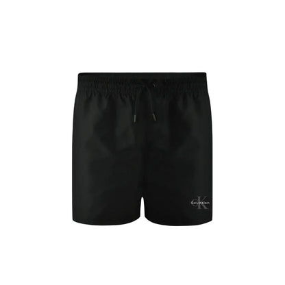 Black Recycled Polyester Swim Shorts