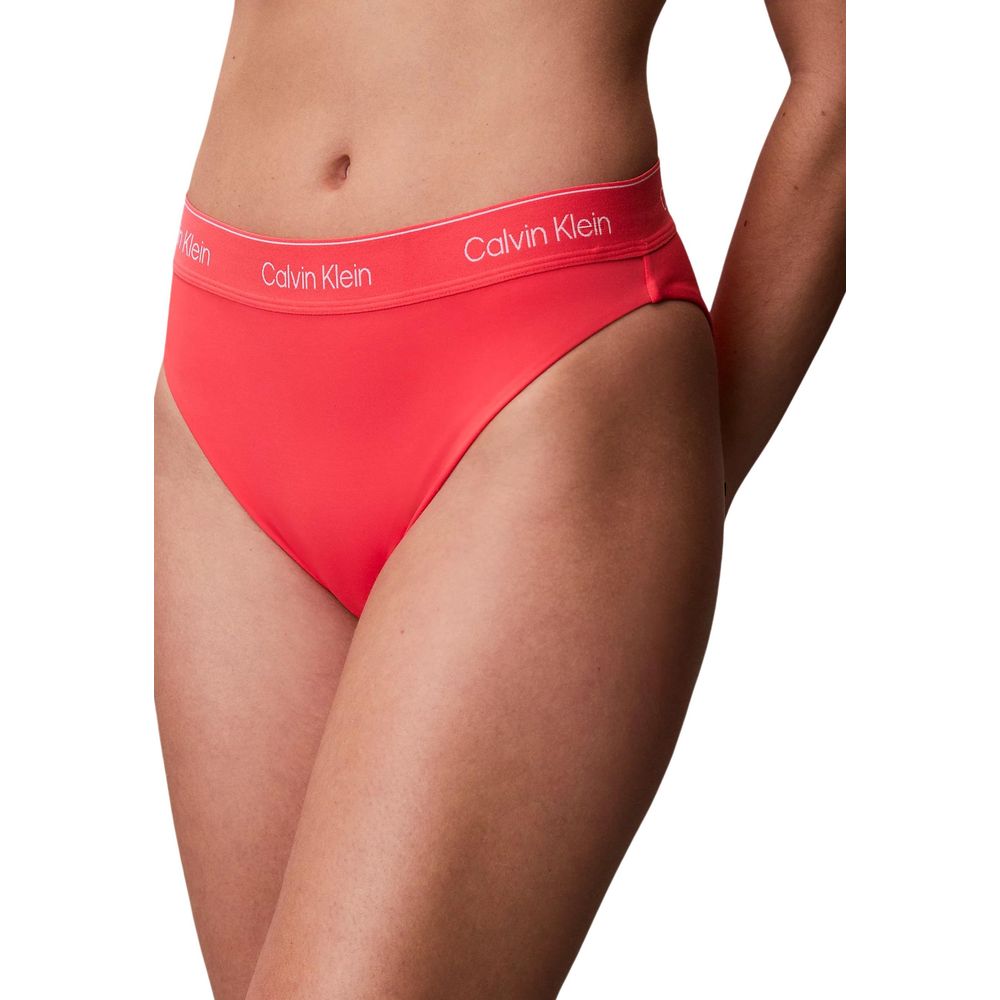 Orange Recycled Polyester Swim Briefs