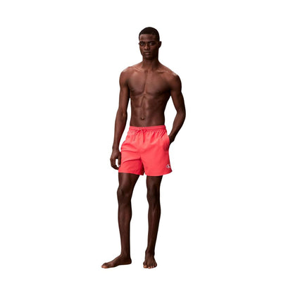 Orange Recycled Polyester Swim Shorts