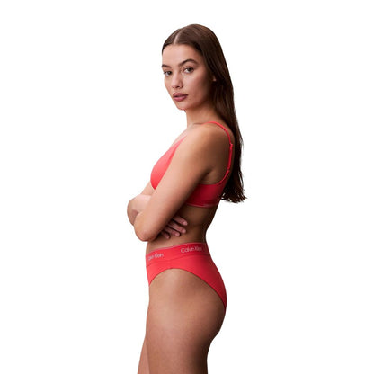 Orange Recycled Polyester Swim Briefs