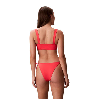 Orange Recycled Polyester Swim Briefs