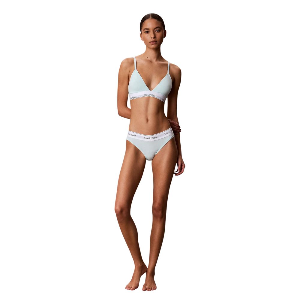 Green Cotton Bra