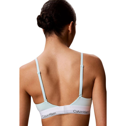 Green Cotton Bra