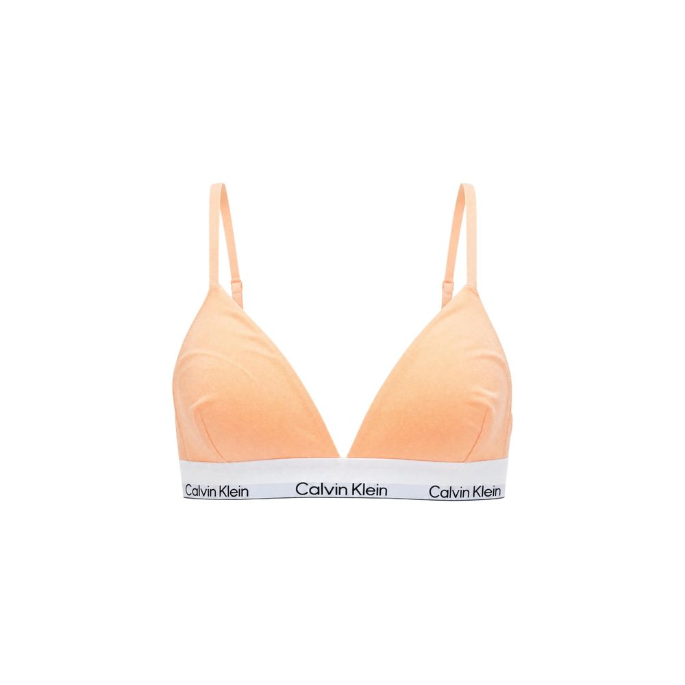Orange Cotton Bra