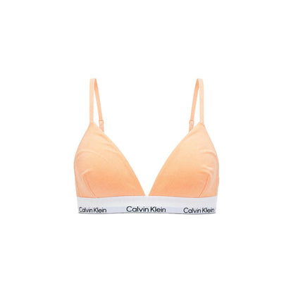Orange Cotton Bra