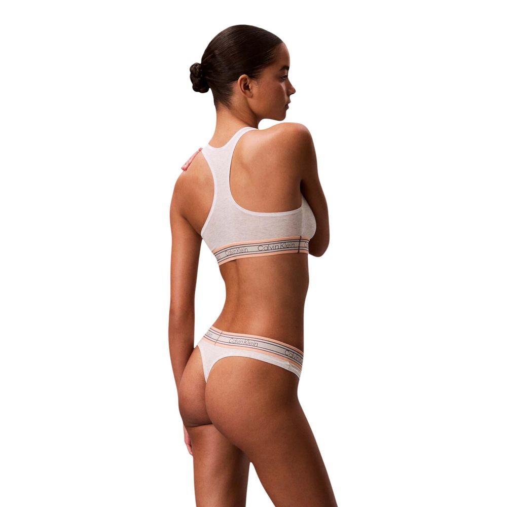 Cream Cotton Bra