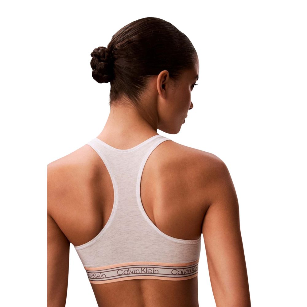 Cream Cotton Bra