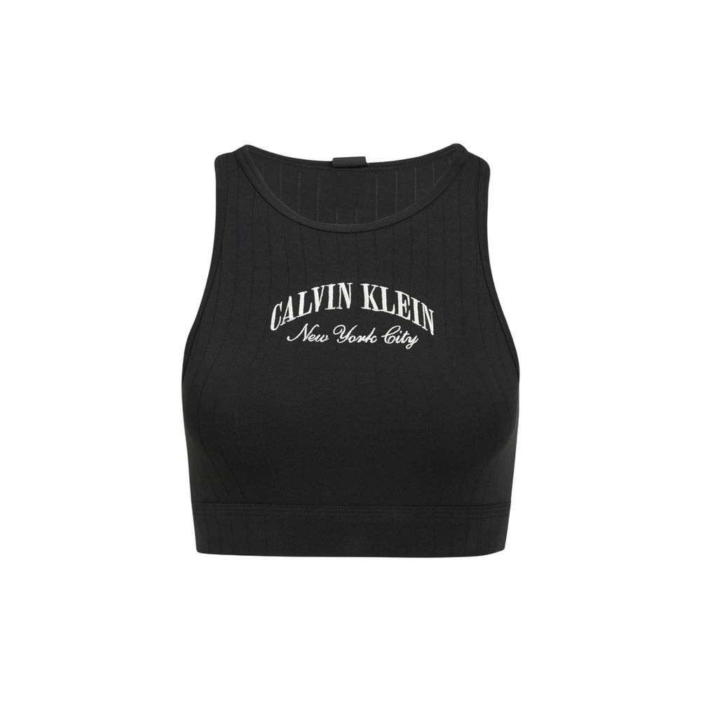 Black Cotton Bra