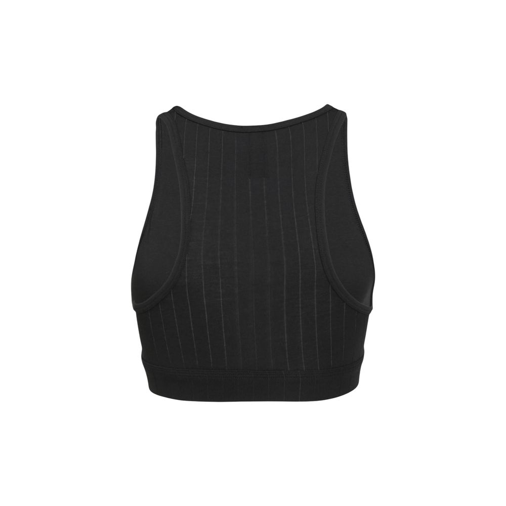 Black Cotton Bra