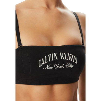 Black Cotton Bra