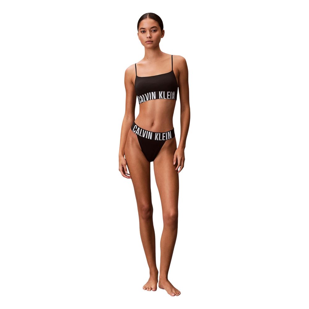 Black Polyester Pantie