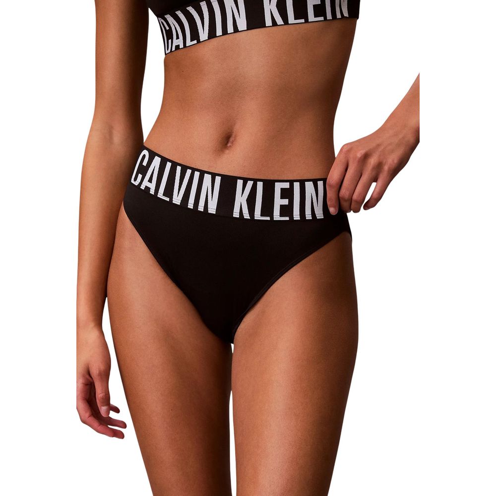 Black Polyester Pantie