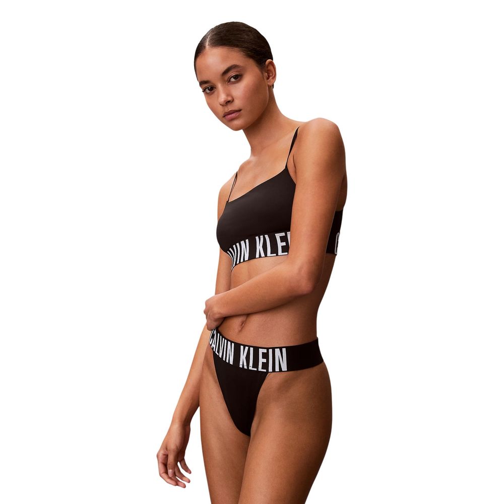 Black Polyester Pantie