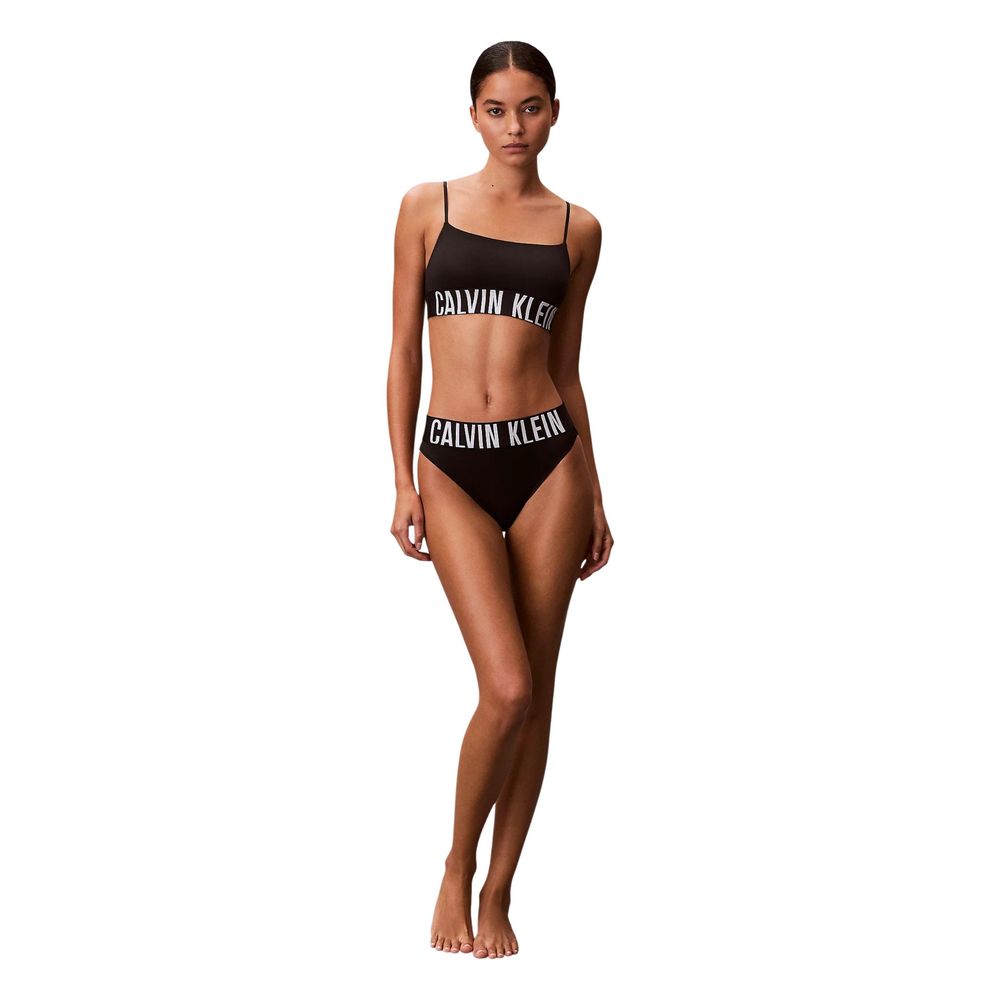 Black Polyester Pantie