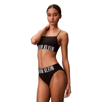 Black Polyester Pantie