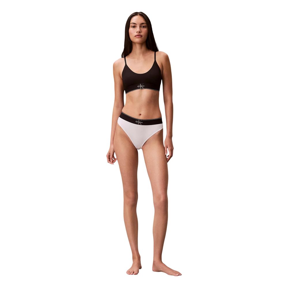 Black Polyester Bra
